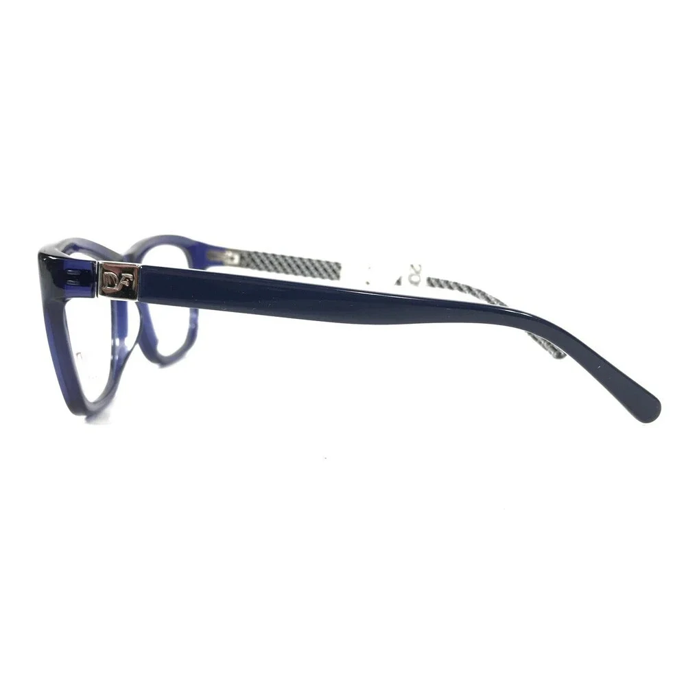Diane von Furstenberg Eyeglasses Frames DVF5063 416 Black Blue White 50-18-130